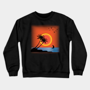 evening sun Crewneck Sweatshirt